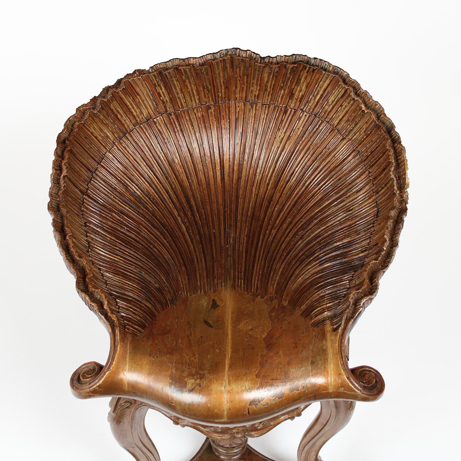 victorian shell piano stool