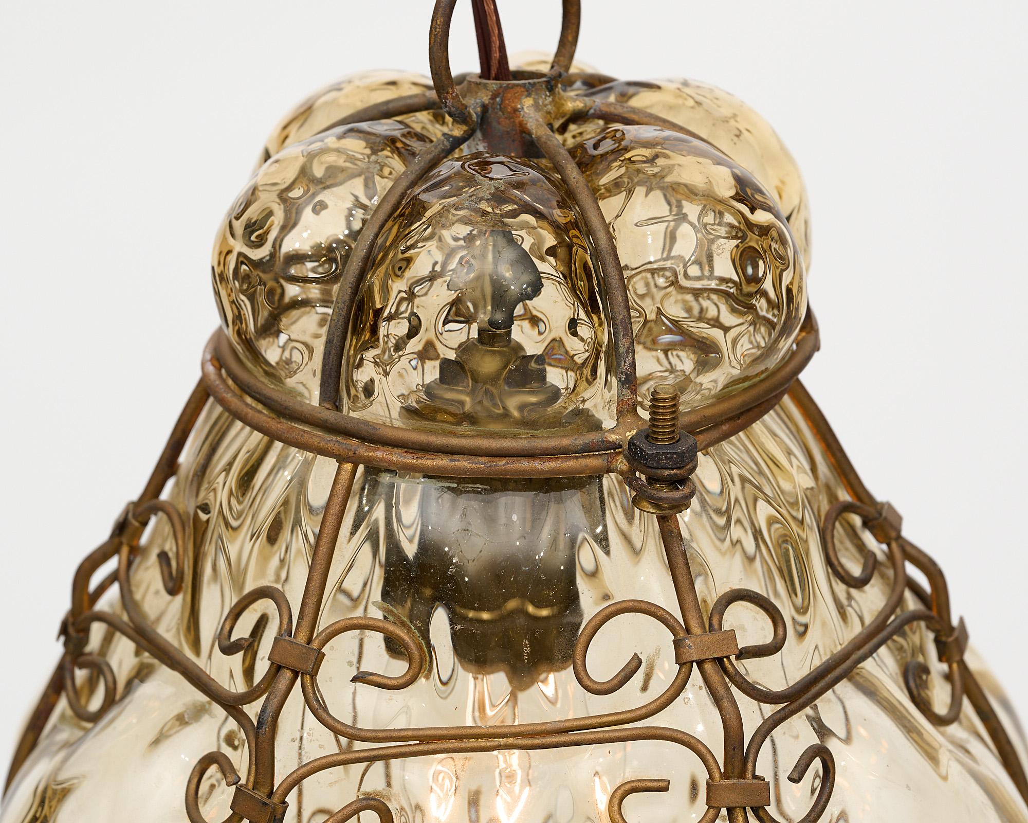 Antique Venetian Lanterns In Good Condition In Austin, TX