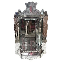 Antique Venetian Mirrored Niche