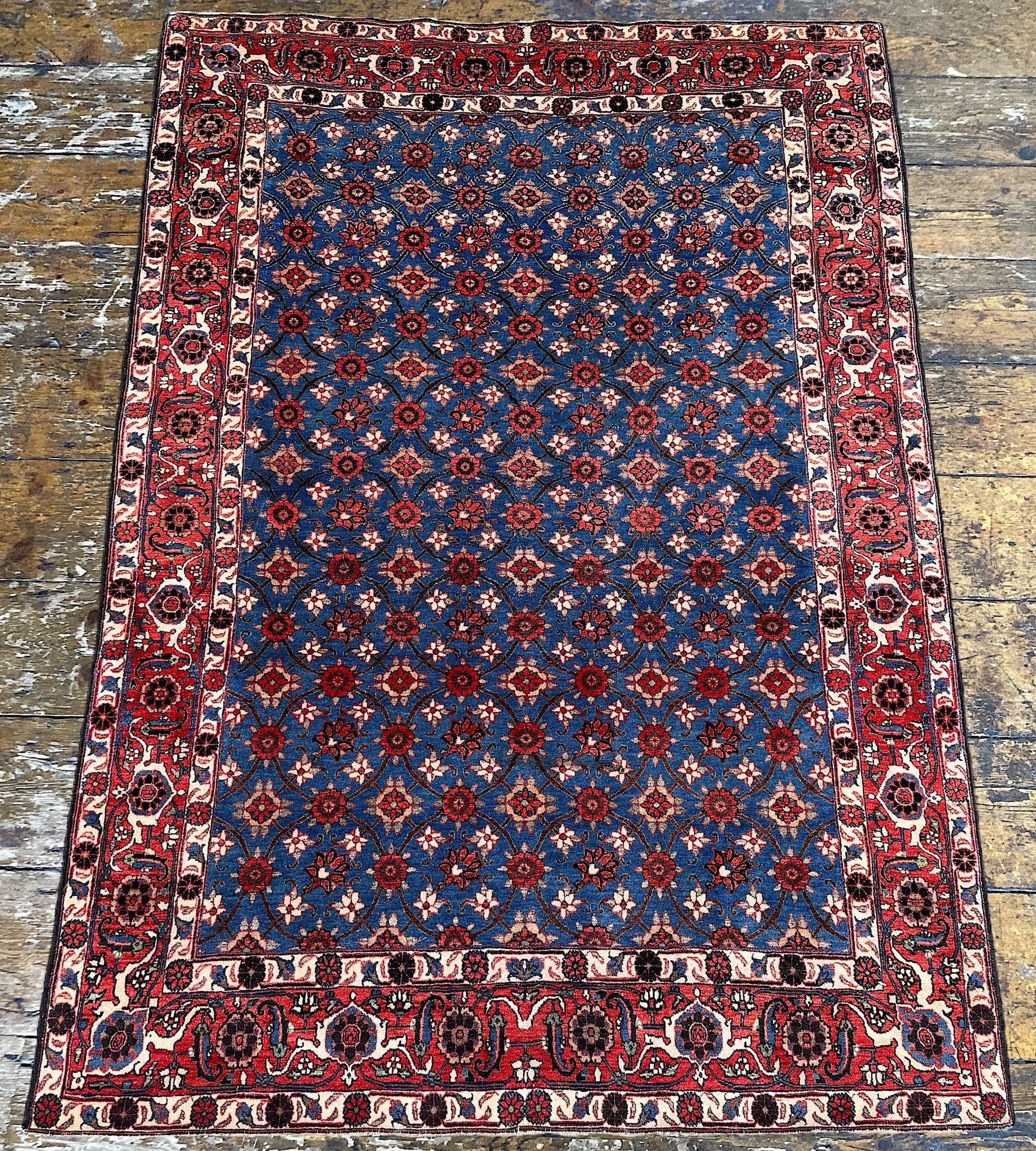 Early 20th Century Antique Veramin Rug 1.98m x 1.35m