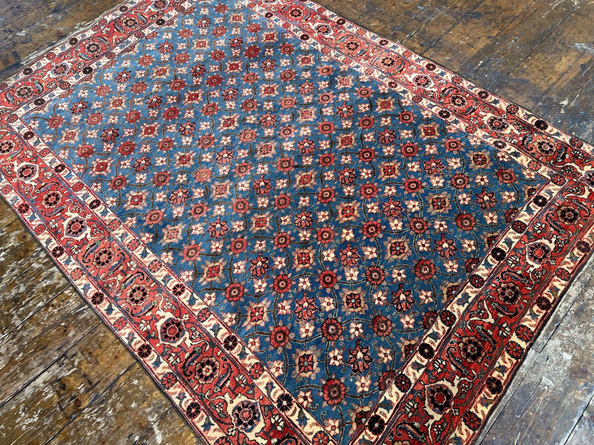 Antique Veramin Rug 1.98m x 1.35m 1
