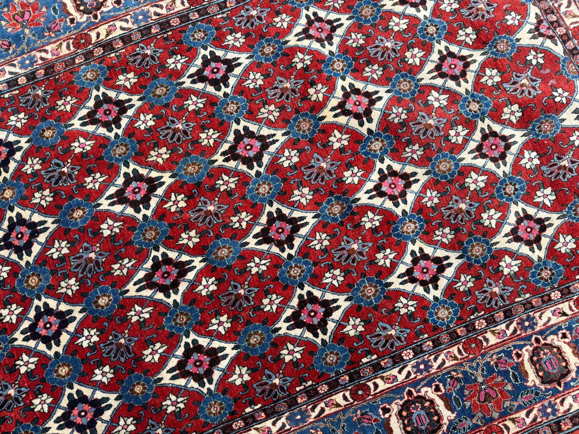 Antiker Veramin-Teppich 2,19 m x 1,44 m, antik im Angebot 6