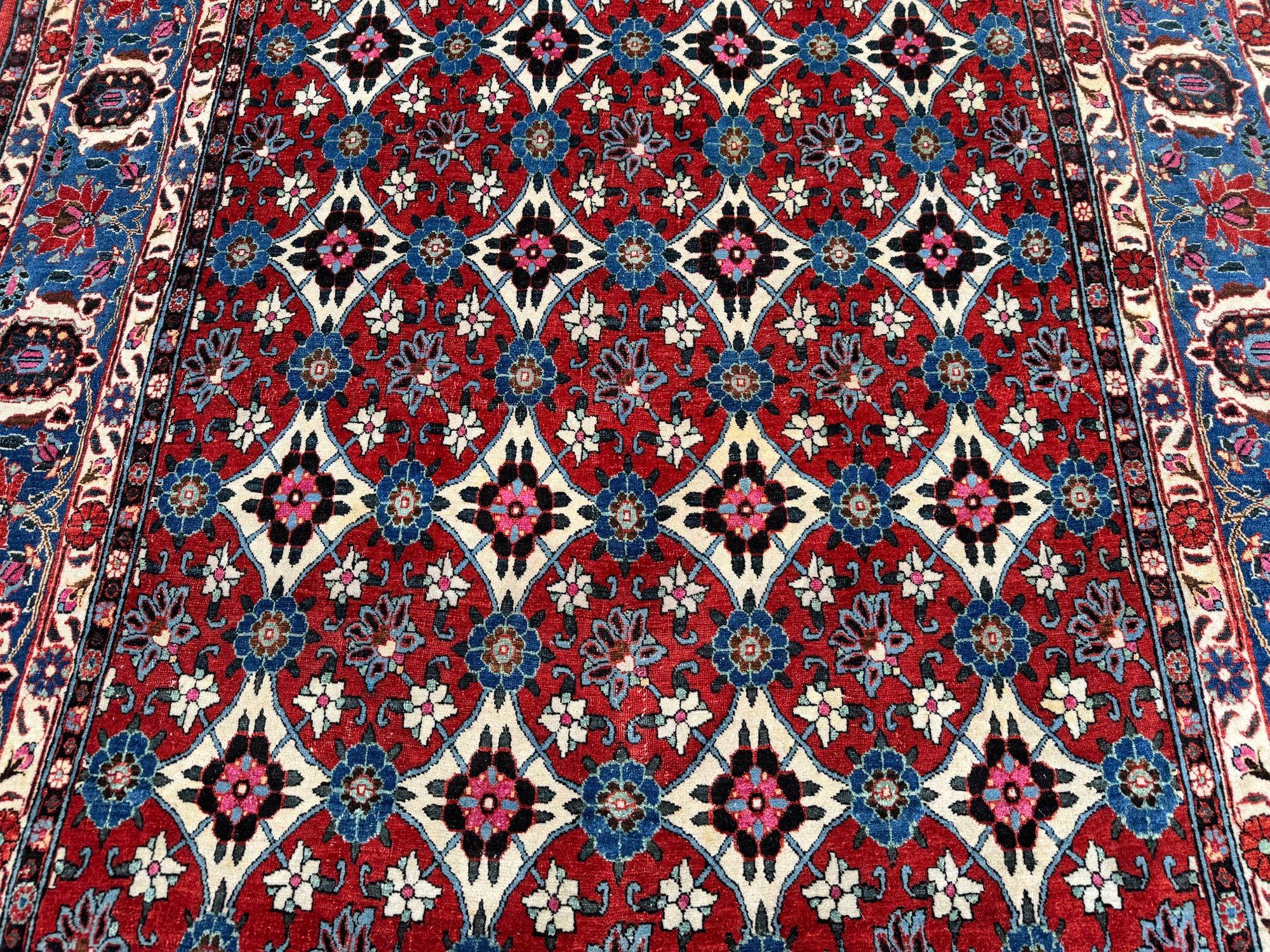Antiker Veramin-Teppich 2,19 m x 1,44 m, antik im Angebot 3