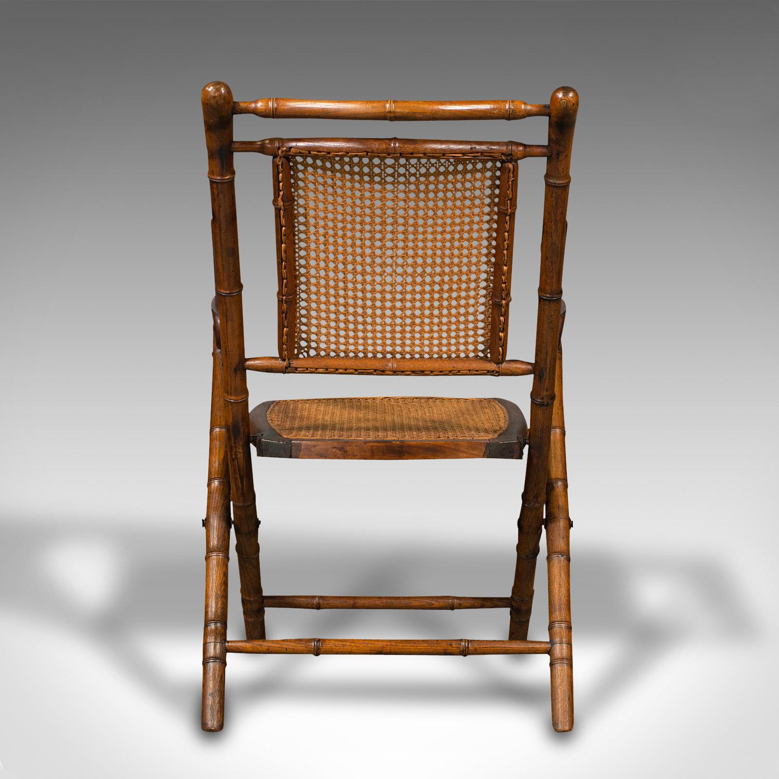 Antique Veranda Chair, Anglo Indian, Bentwood, Colonial Seat, Victorian, C.1870 In Good Condition In Hele, Devon, GB