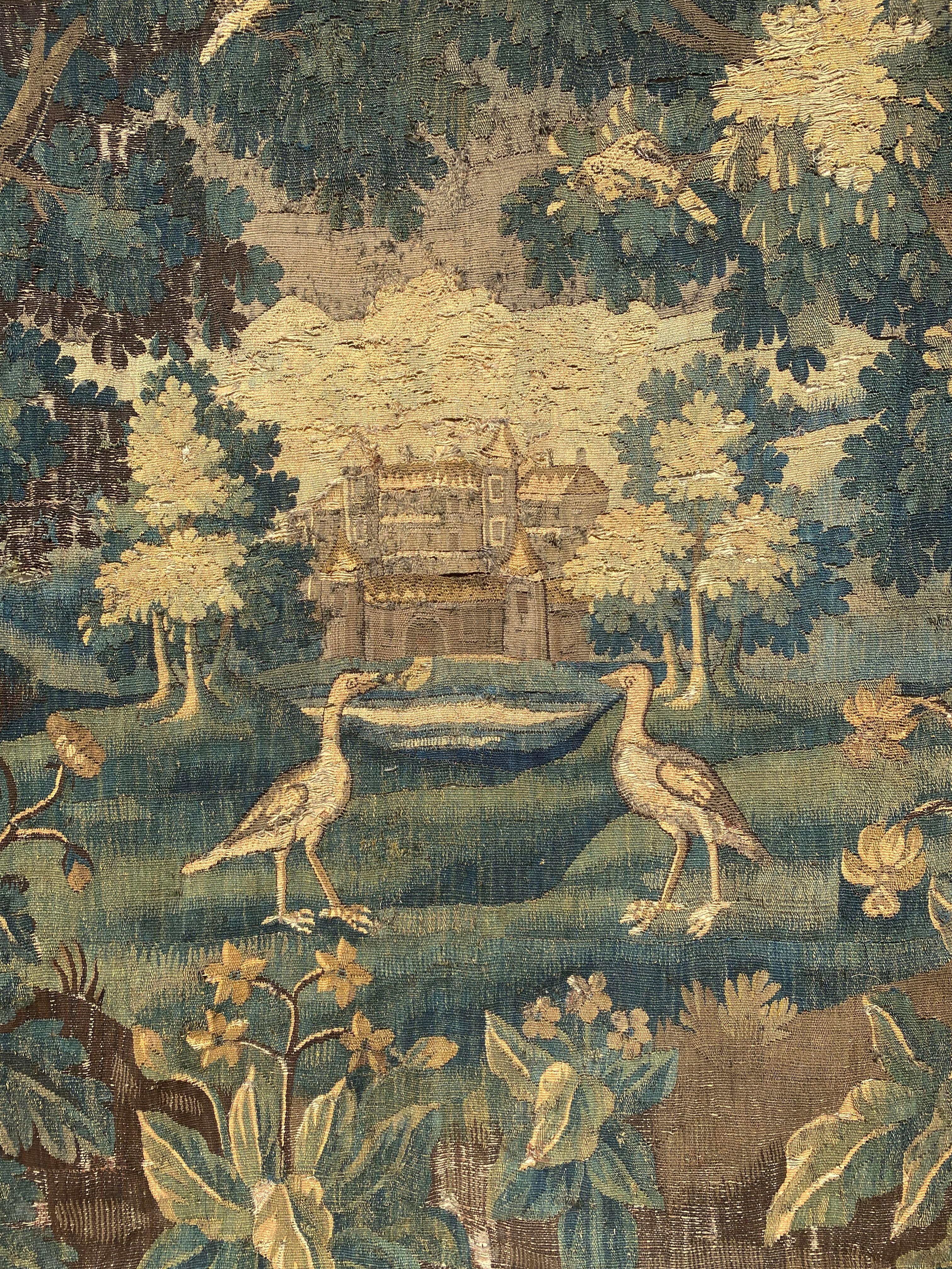 Antiker Verdure-Wandteppich (18. Jahrhundert und früher) im Angebot