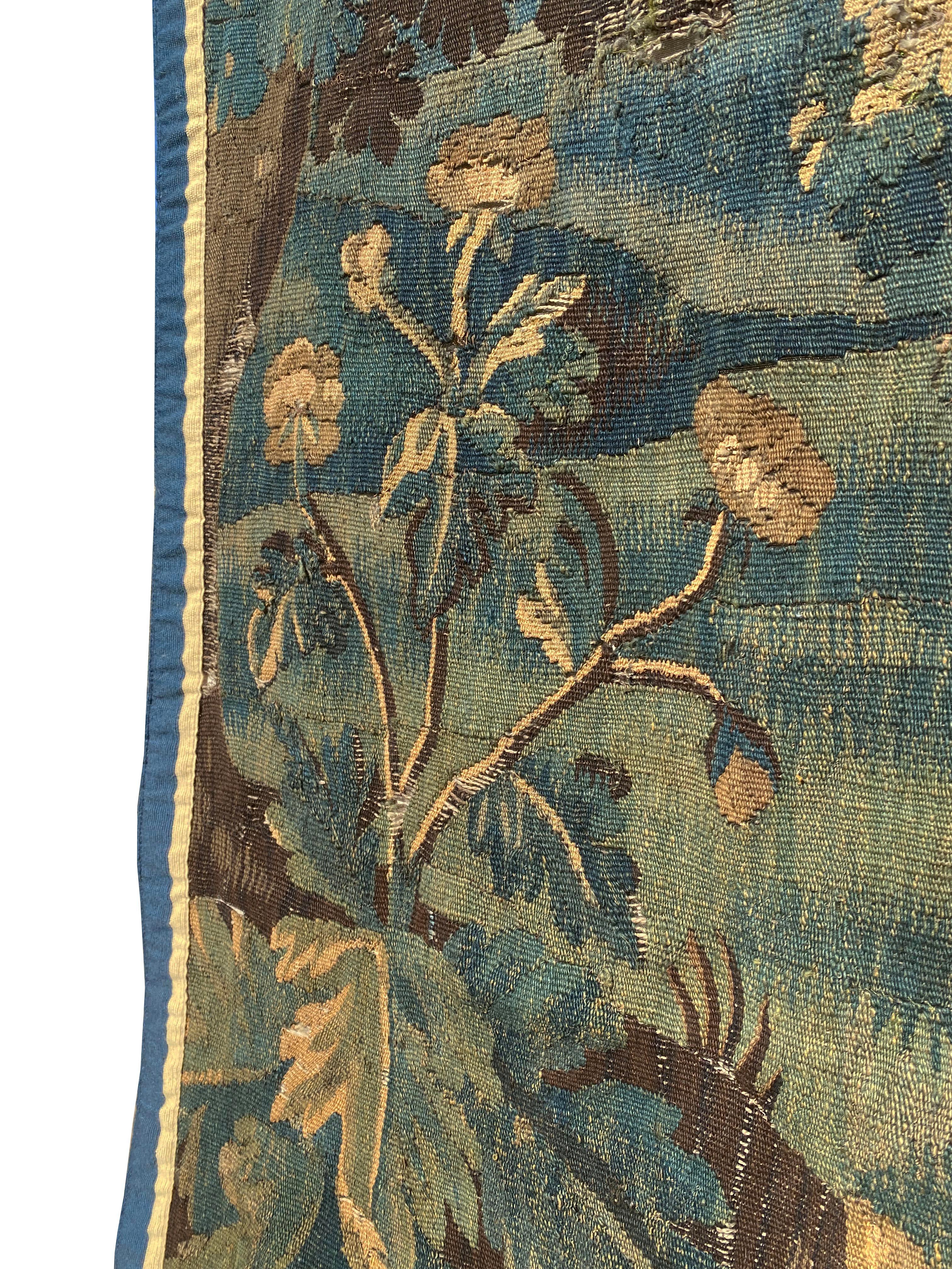 Antiker Verdure-Wandteppich im Angebot 1