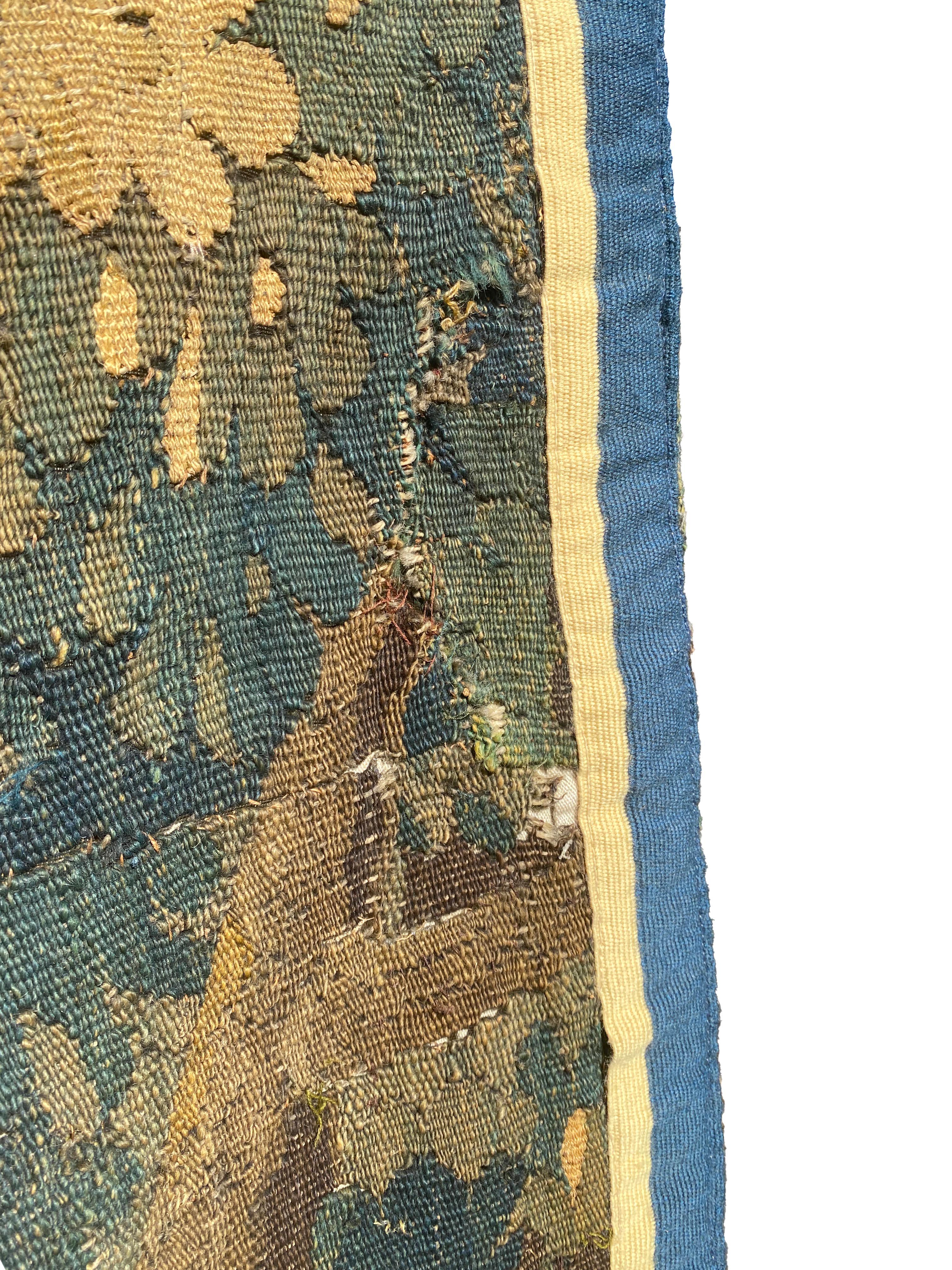 Antiker Verdure-Wandteppich im Angebot 3
