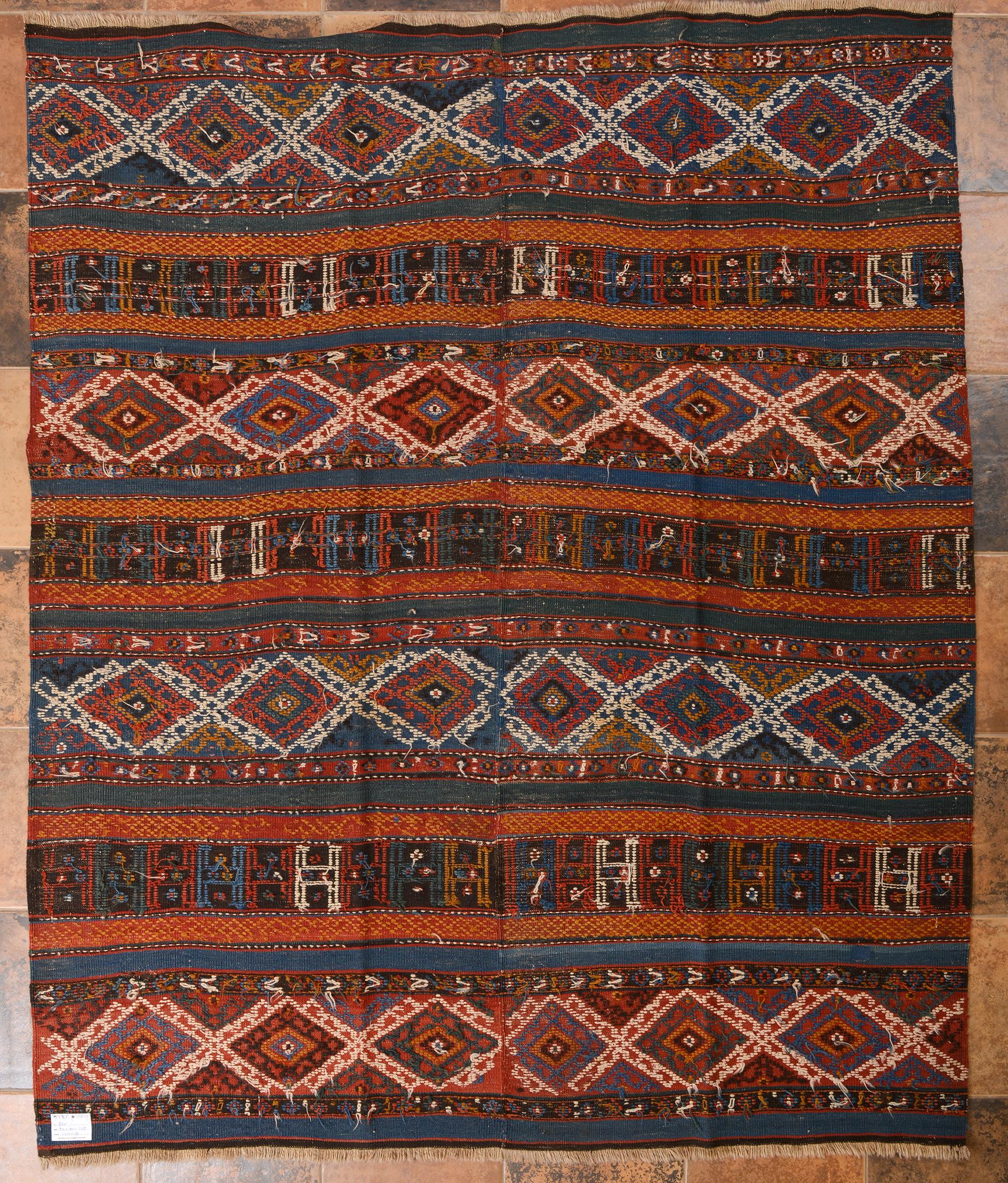 Antique Verneh Rug from Private Collection For Sale 2