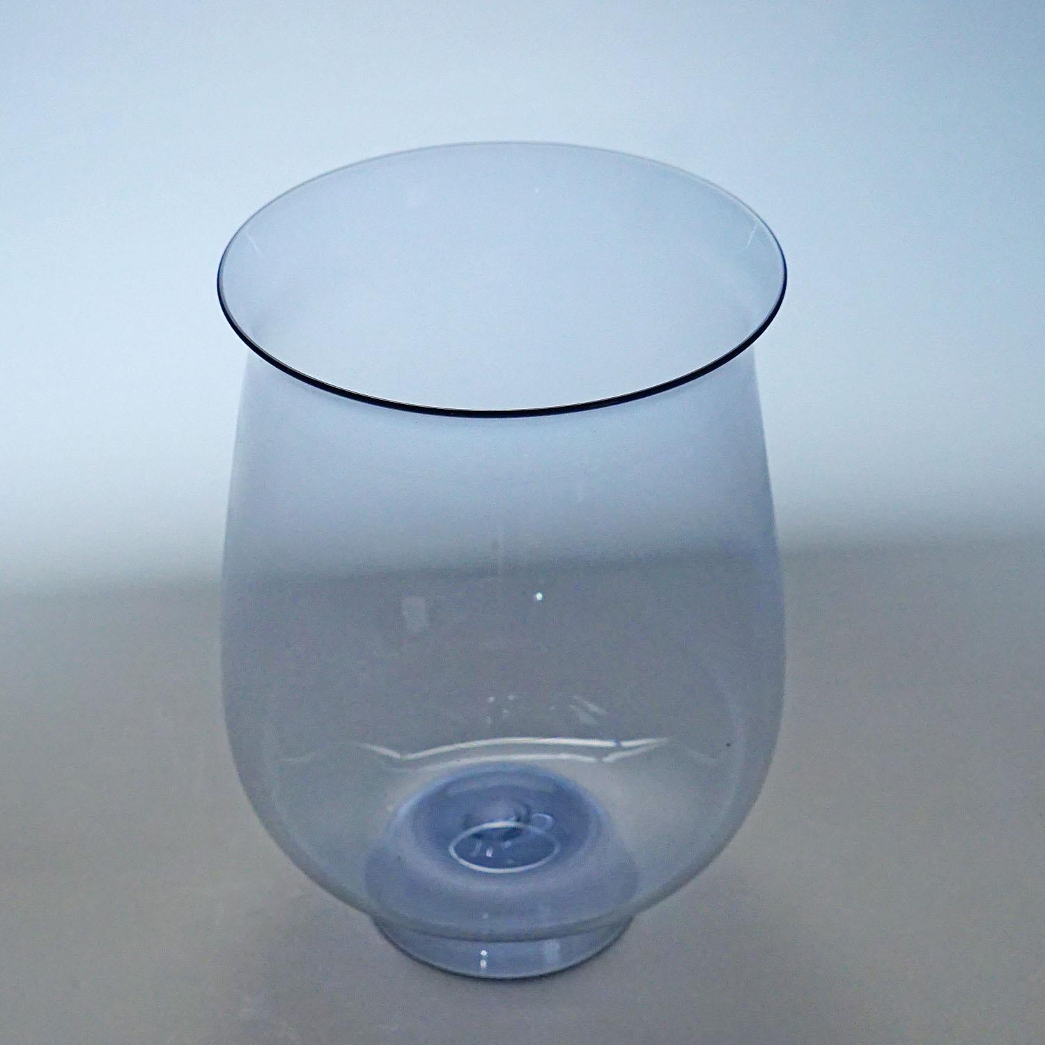 Mid-Century Modern Antique Vetro Soffiato Glass Vase, Murano 1920s For Sale