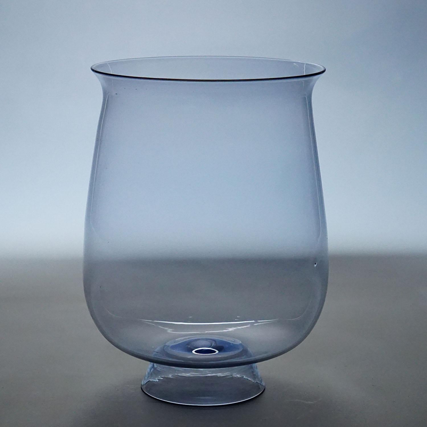 Italian Antique Vetro Soffiato Glass Vase, Murano 1920s For Sale