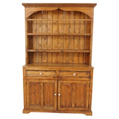 Antique Vict. Pine Farmhouse Welsh Dresser, Sideboard, Scotland 1870, B2902