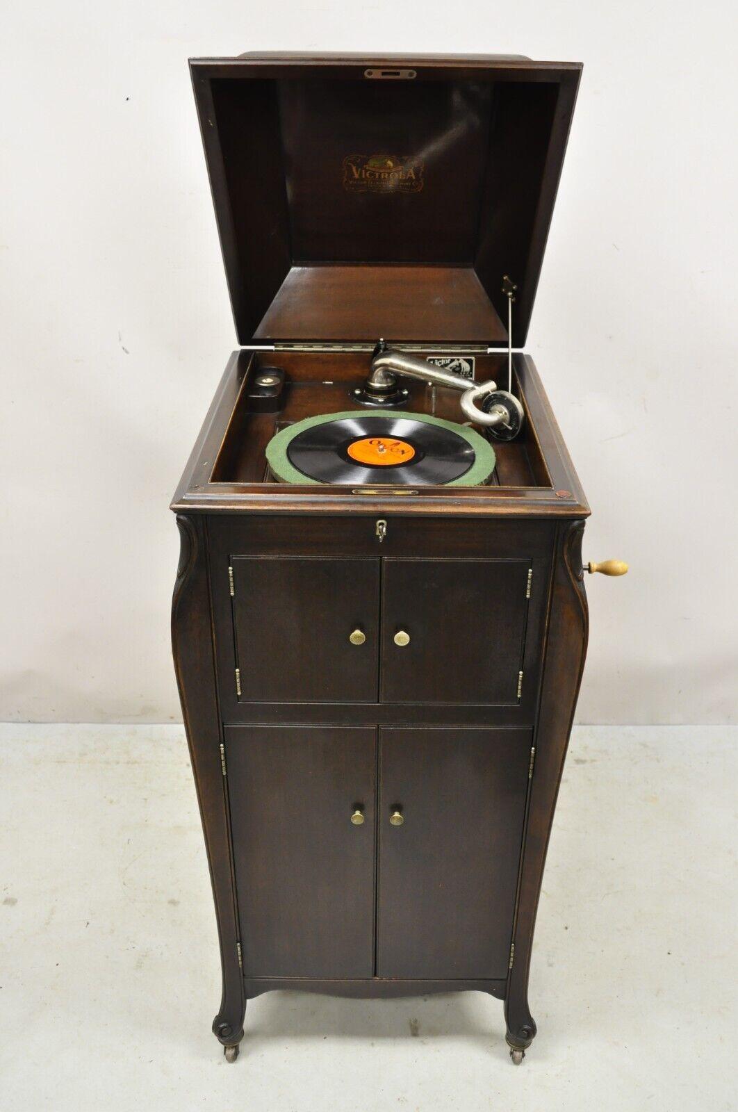 antique record players