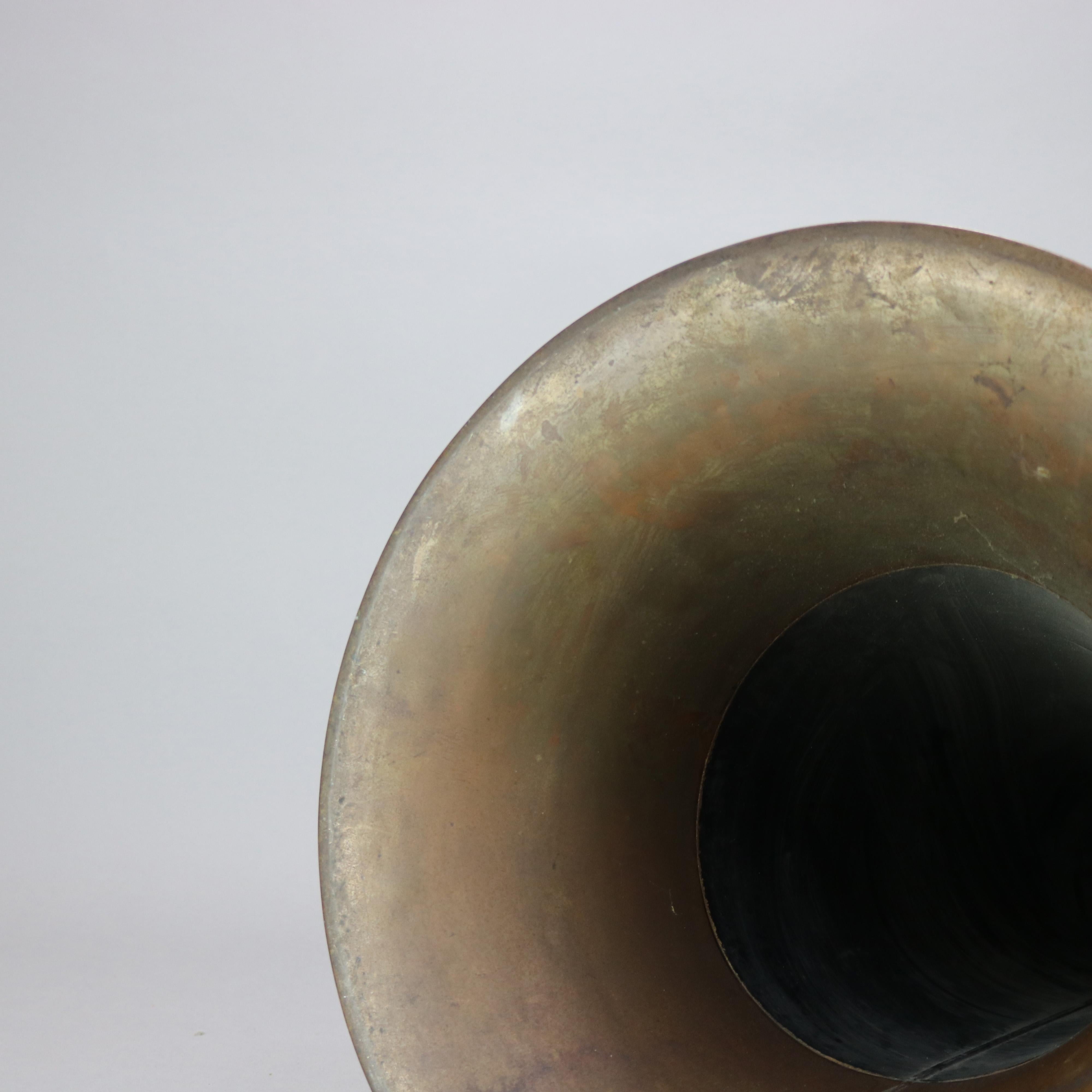 Antique Victor Victrola Phonograph Horn, Circa 1910 3