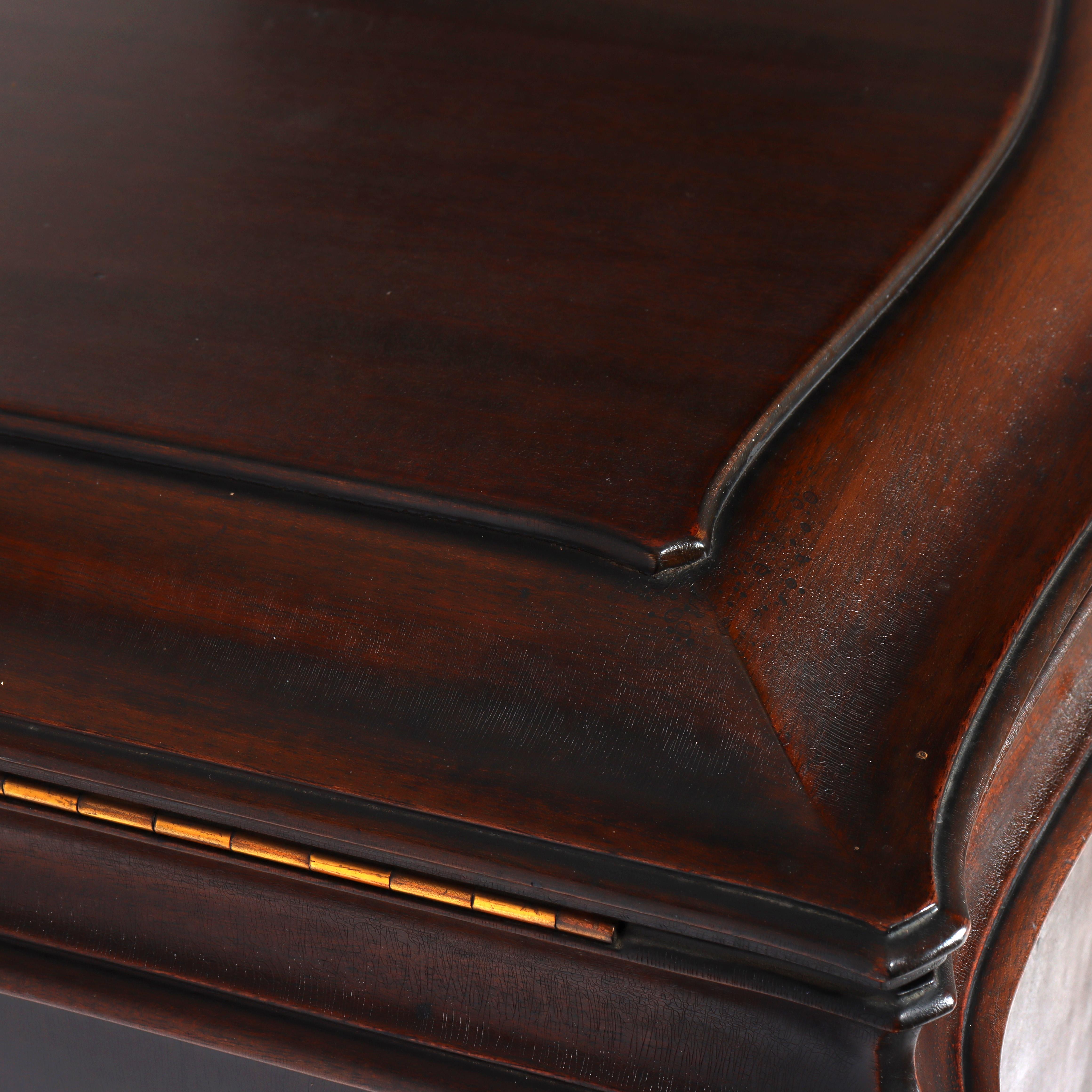 Antique Victor Victrola VV-230 Mahogany Phonograph Credenza Cabinet C1920 For Sale 12