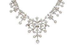 Antique Victorian 10.00 Carat Diamond Necklace