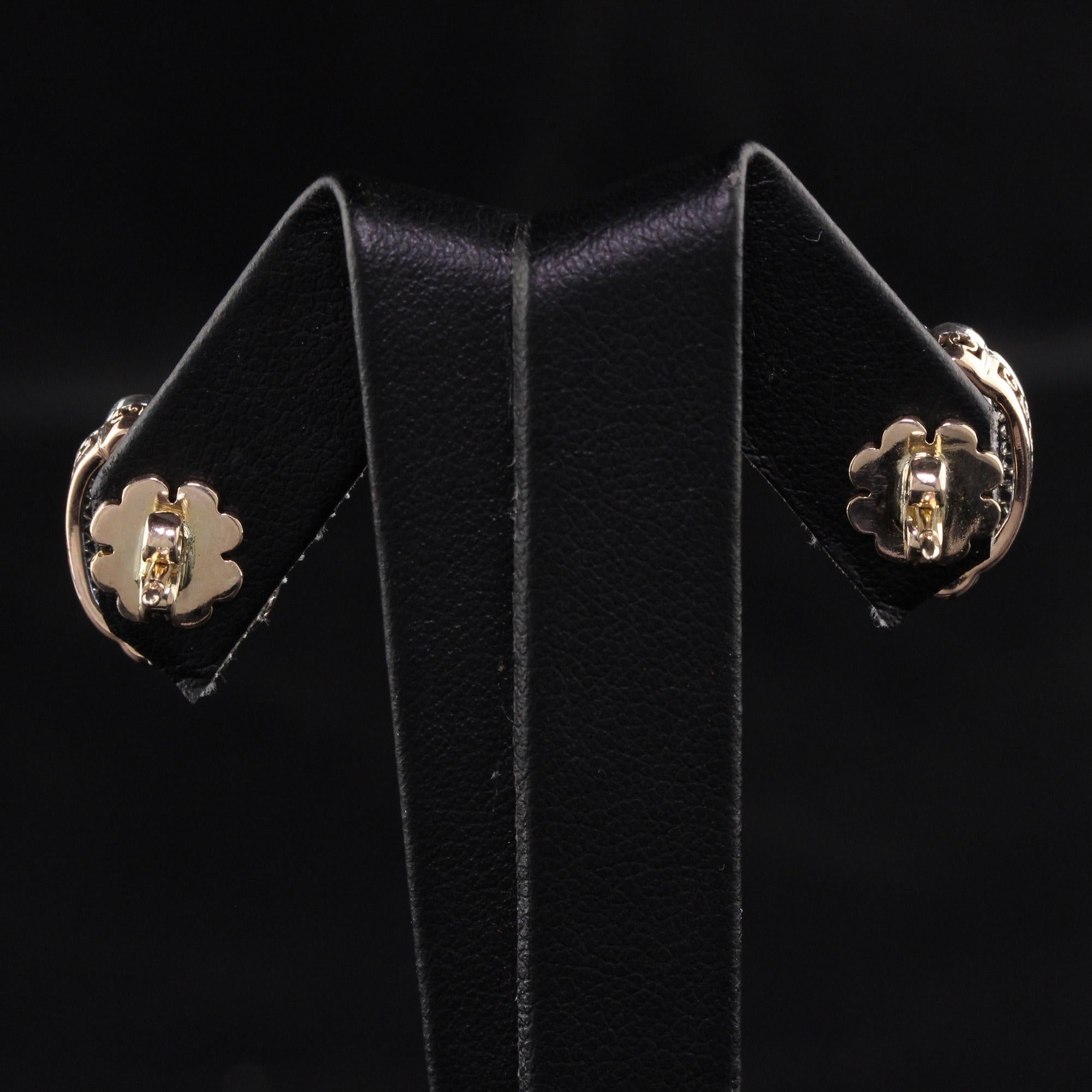 1899 triangle earrings