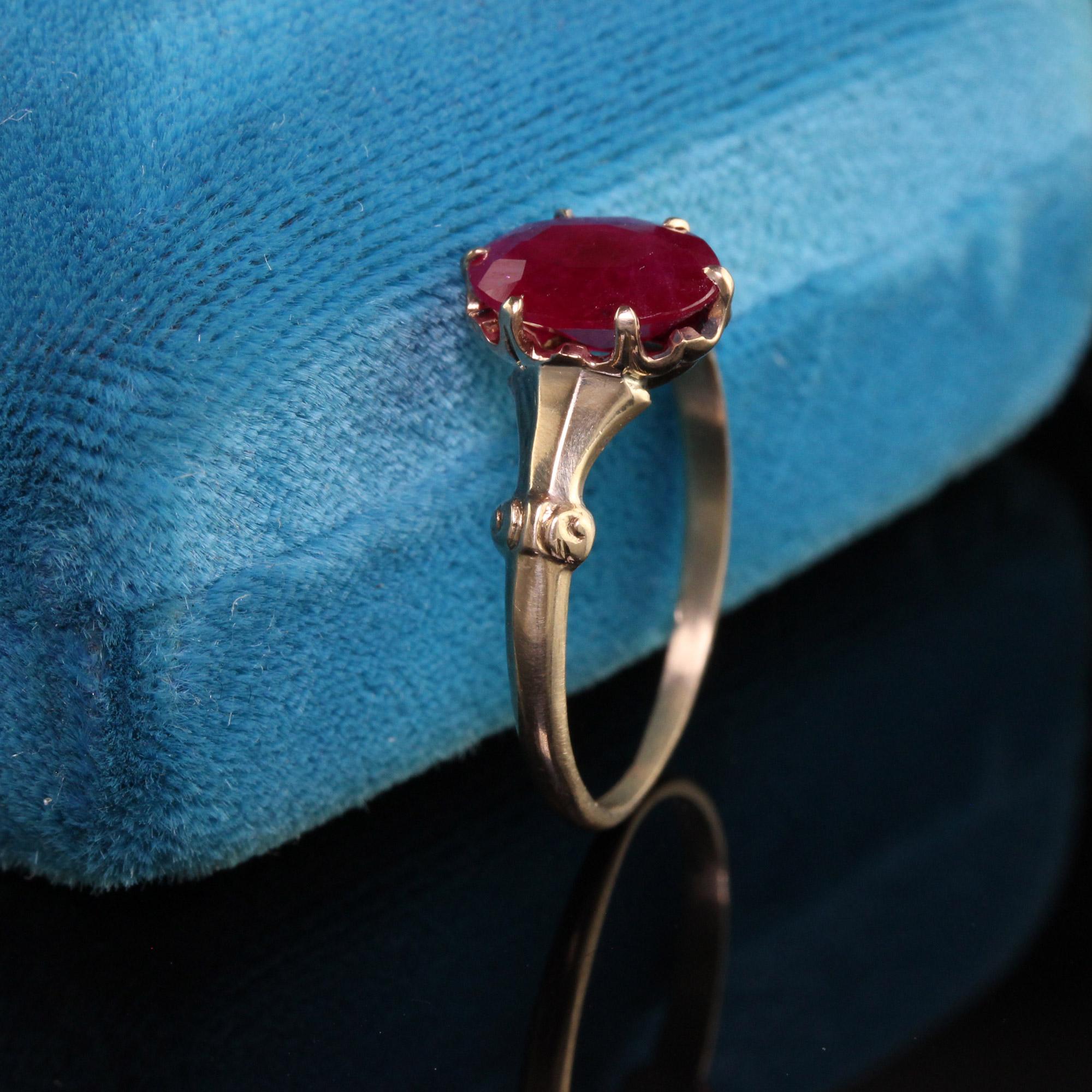 old ruby rings for sale