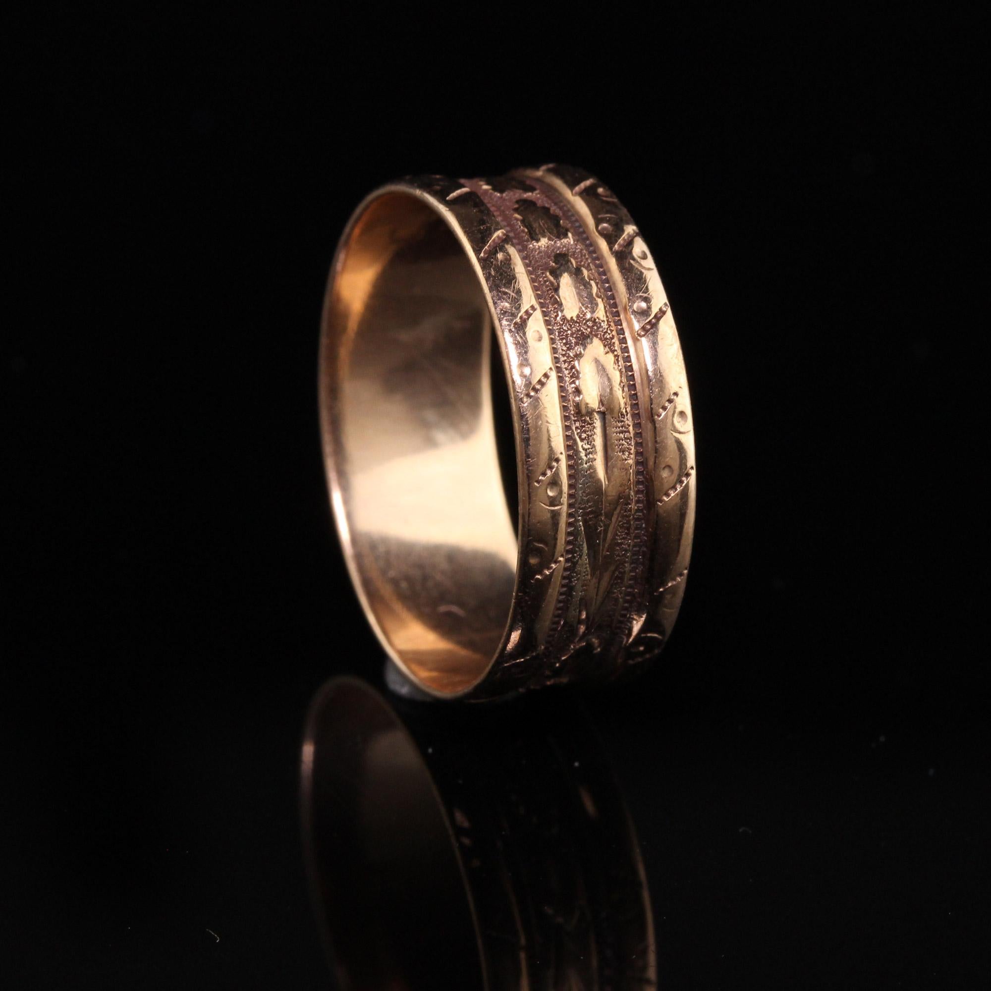 victorian wedding band