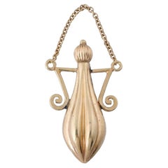 Antique Victorian 14 K Gold Perfume Bottle Charm
