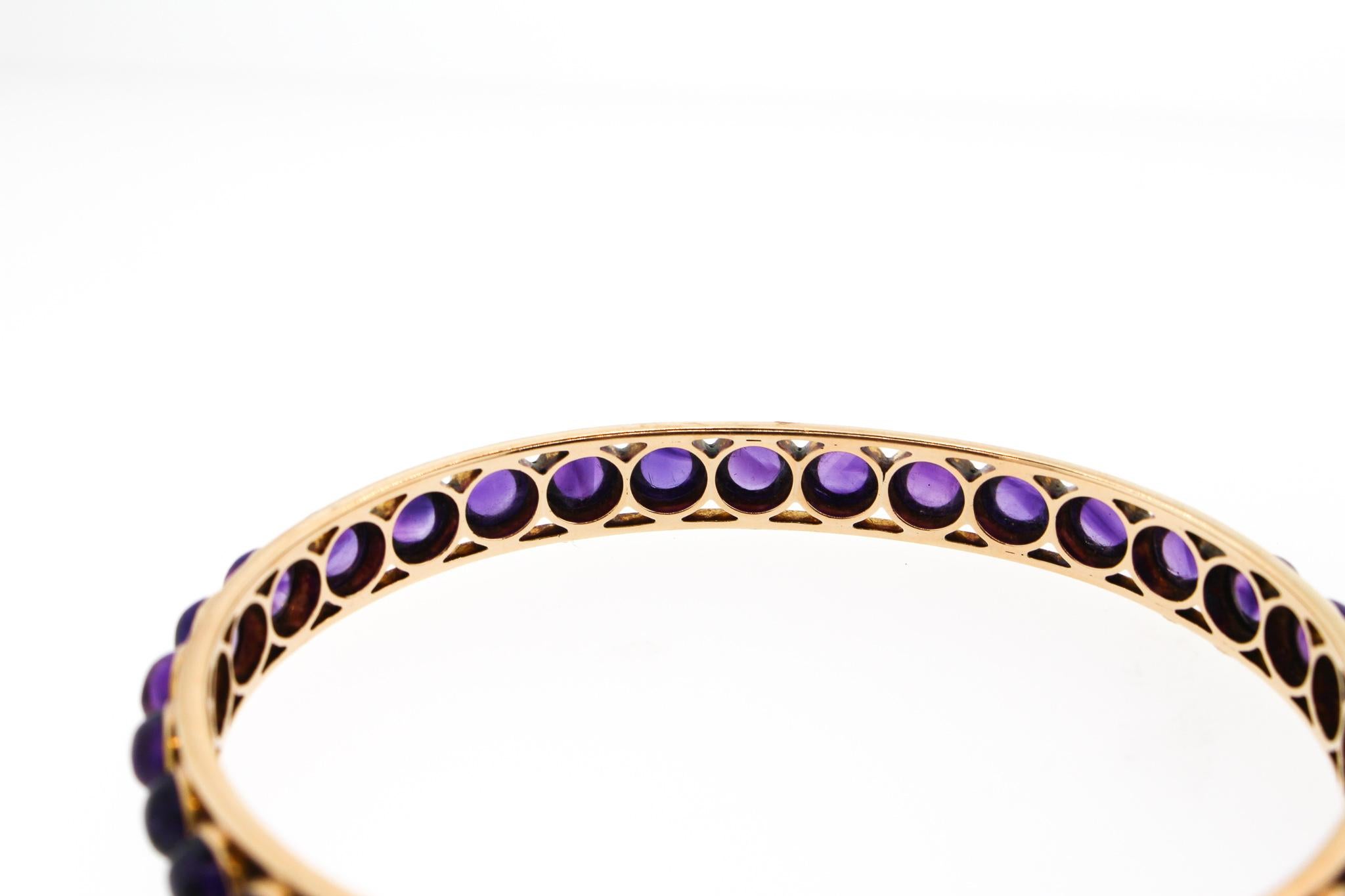 amethyst bangles