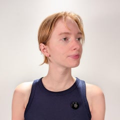 Antique Victorian 14k Gold, Agate, & Diamond Mourning Brooch