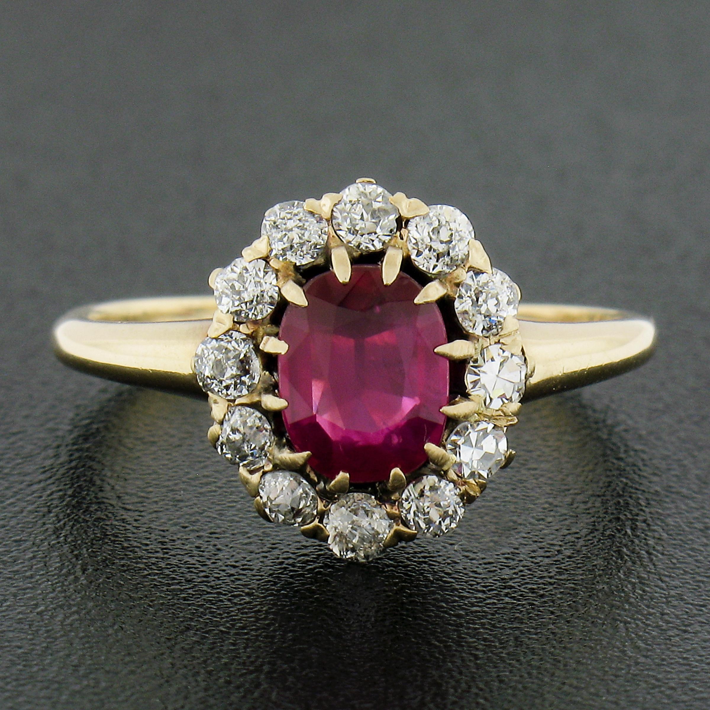 antique ruby color