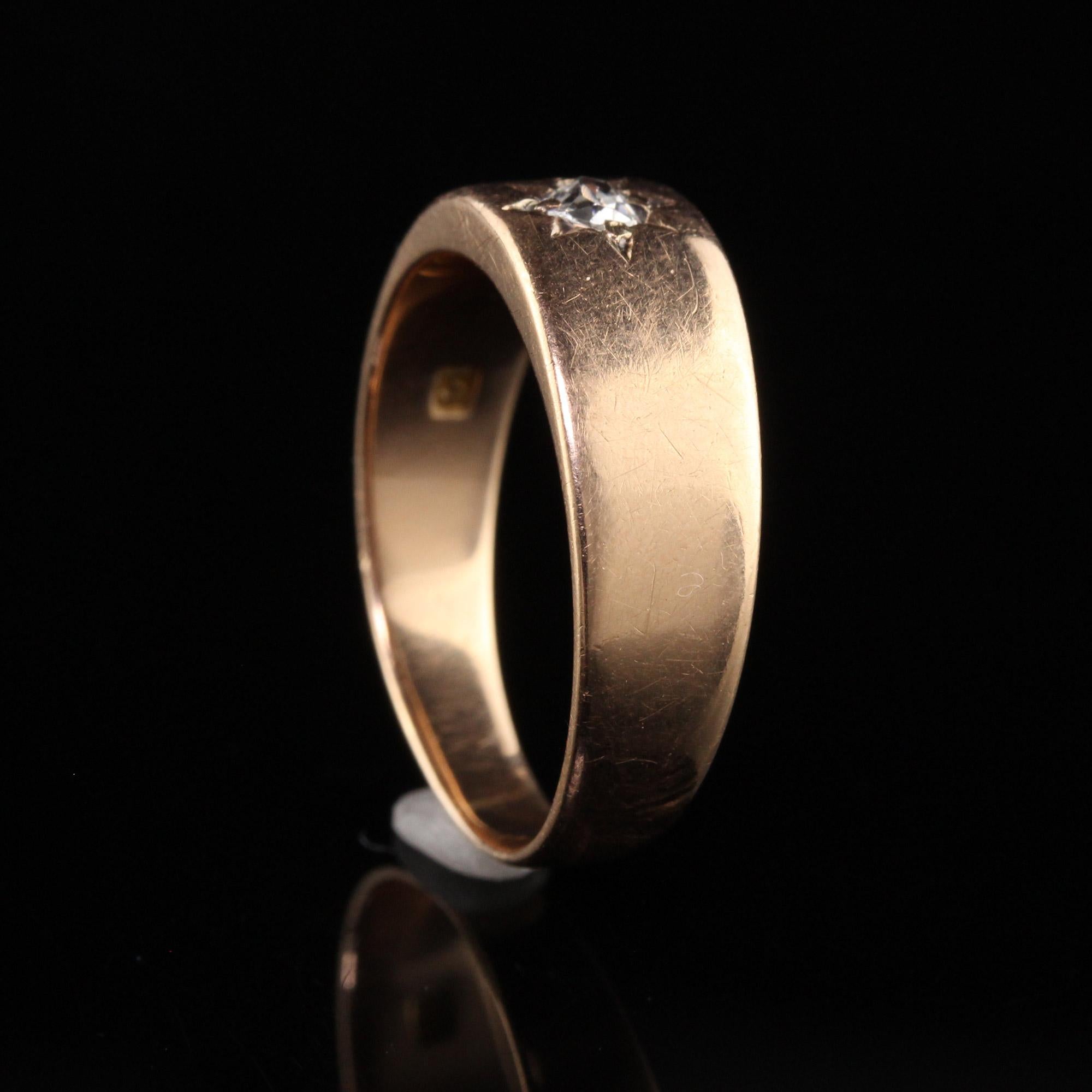 men's starburst diamond ring