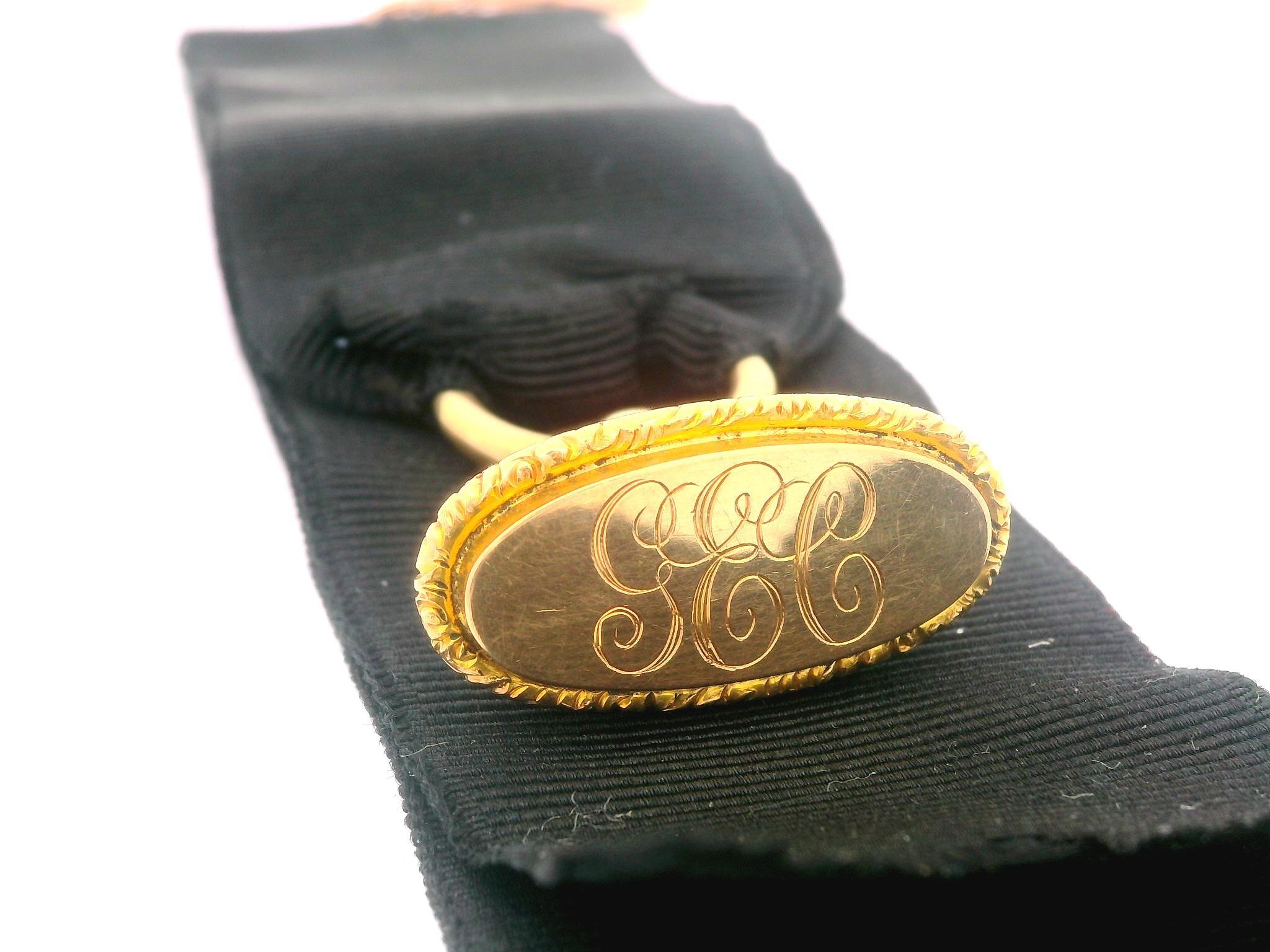 Antique Victorian 14k Yellow Gold 
