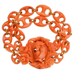 Coral Link Bracelets