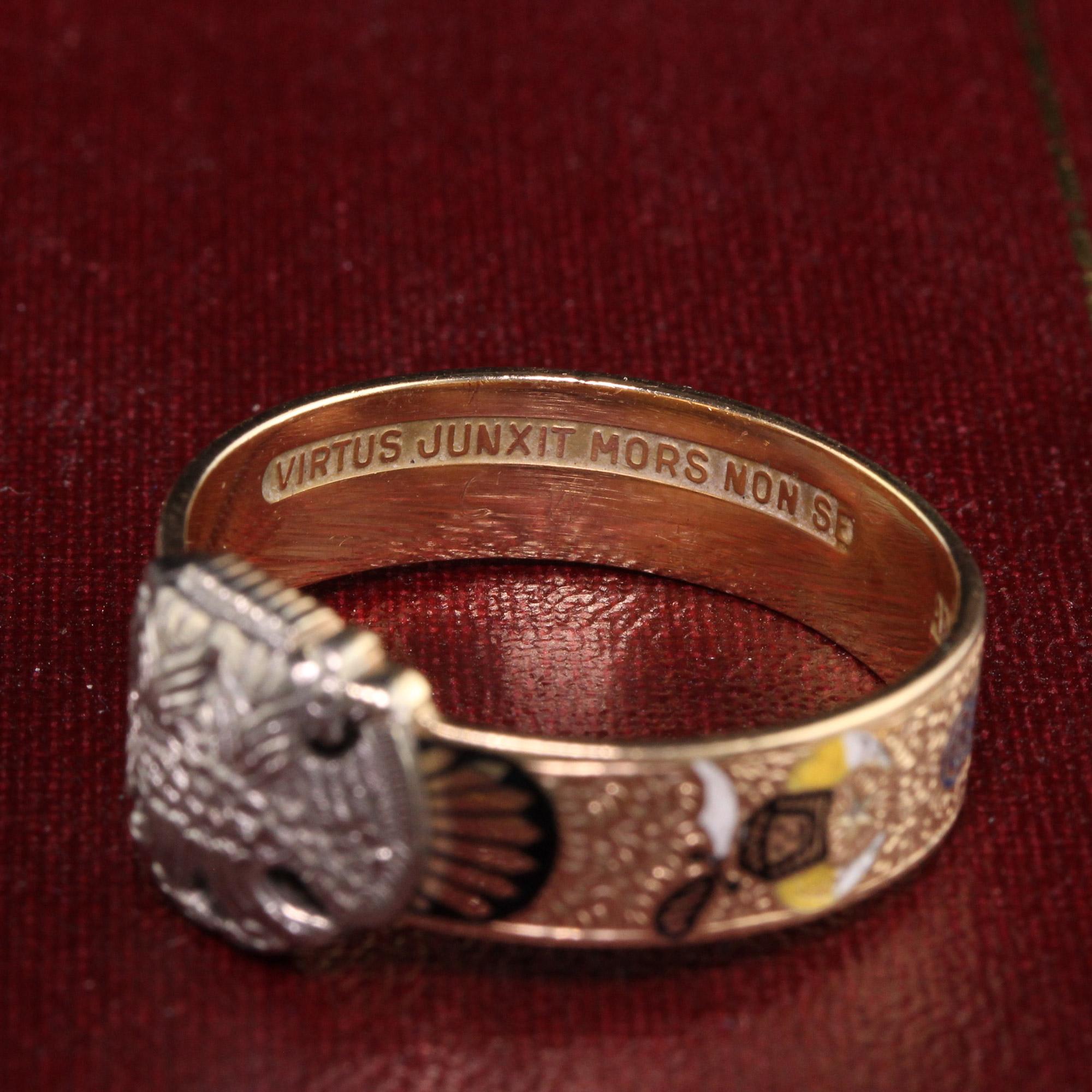 expensive antique masonic rings
