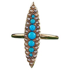 Turquoise Cocktail Rings