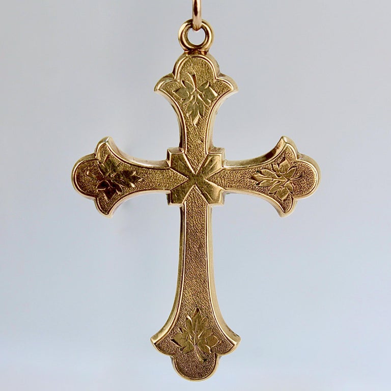 Antique sale gold crosses