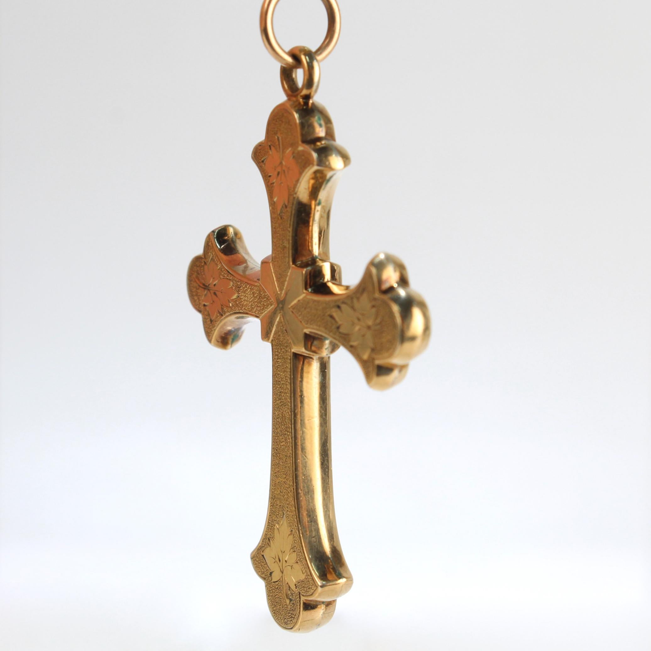 old gold cross