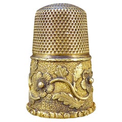 Antike viktorianische 15 Karat Gelbgold stumpfe in Originalverpackung