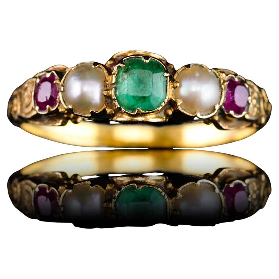 Victorian Rings - 2,789 For Sale at 1stDibs | victorian rings for sale ...