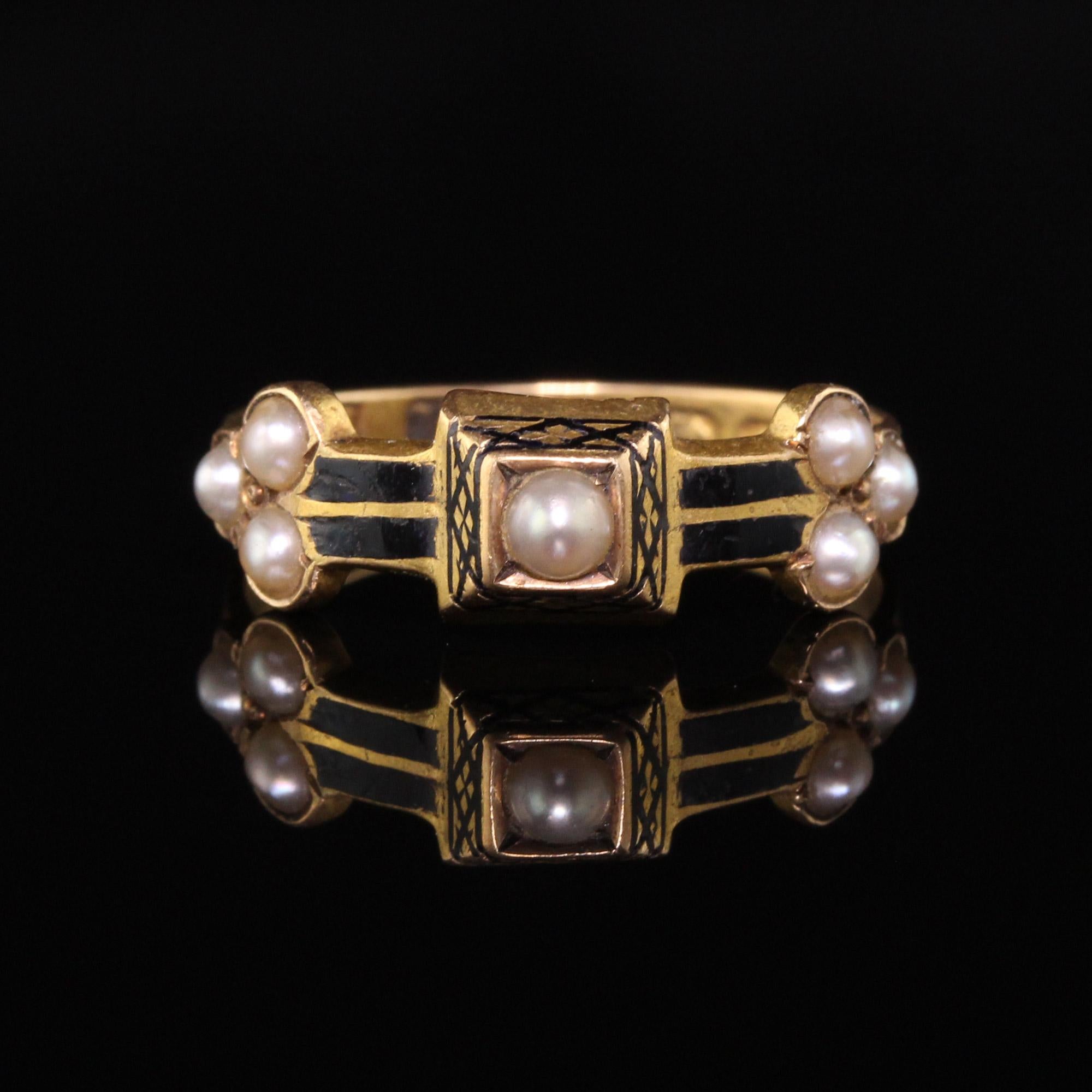 mourning jewelry ring