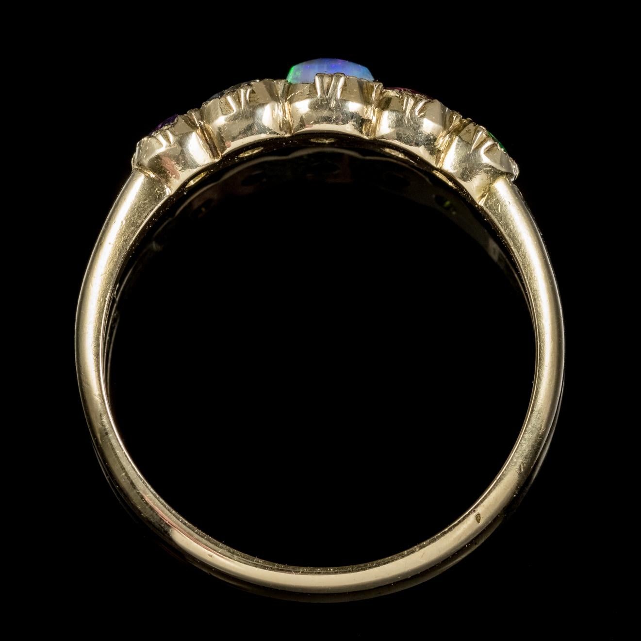 victorian adore ring