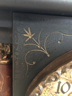 Antique Victorian 1860 Eight Day Mantel Clock