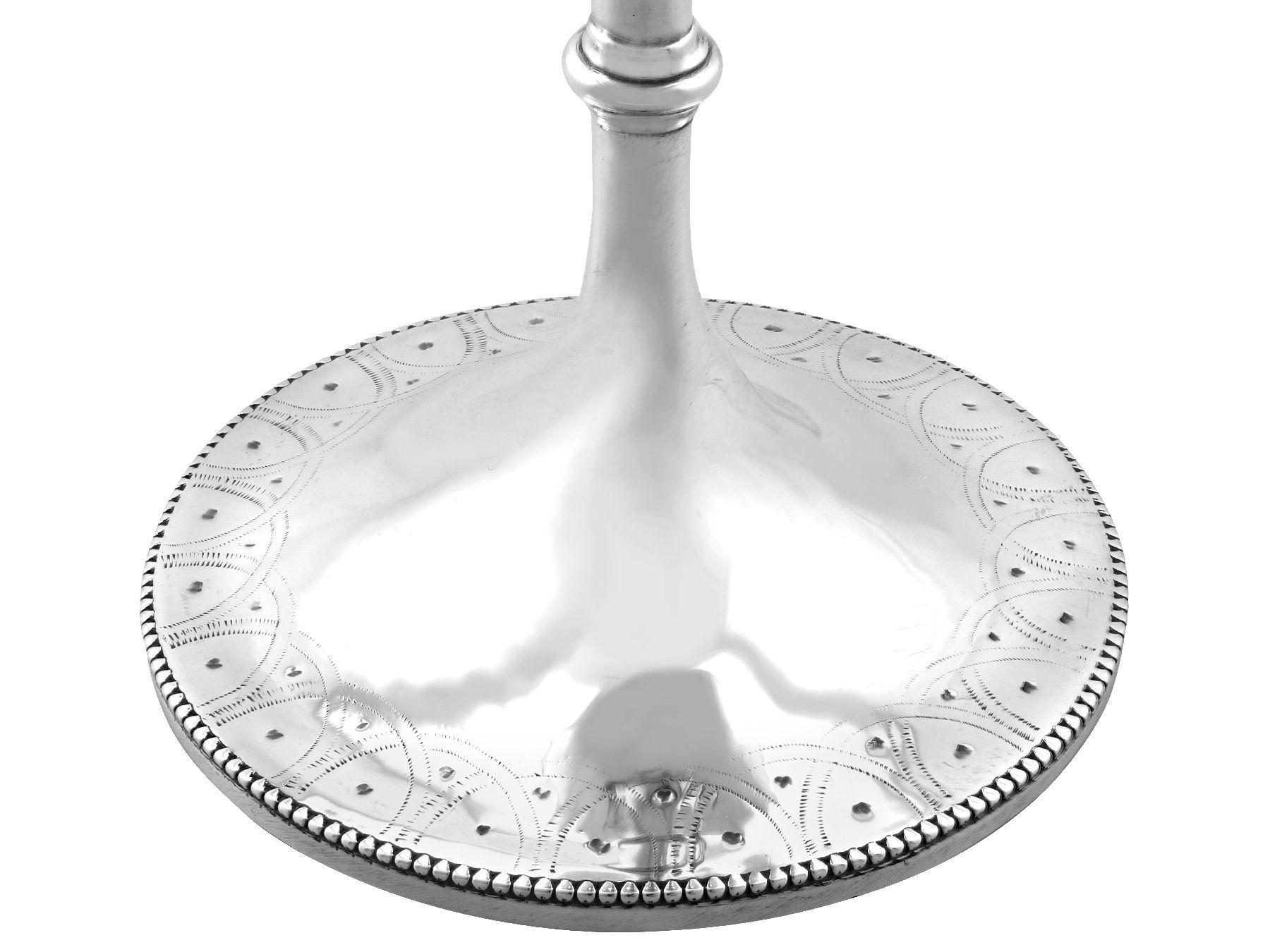Antigua copa victoriana de plata de ley de 1876 Fines del siglo XIX en venta