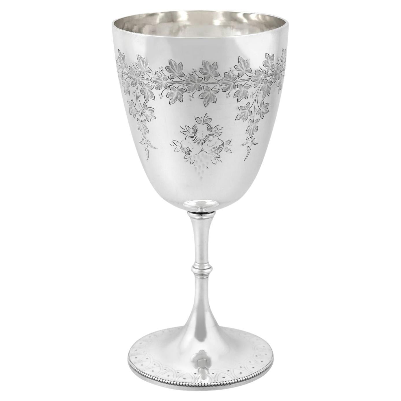 Stuart Devlin Silver and Gilt Wine Goblets For Sale at 1stDibs