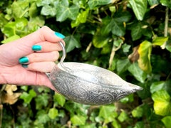 Antique Victorian Sterling Silver Cream Jug