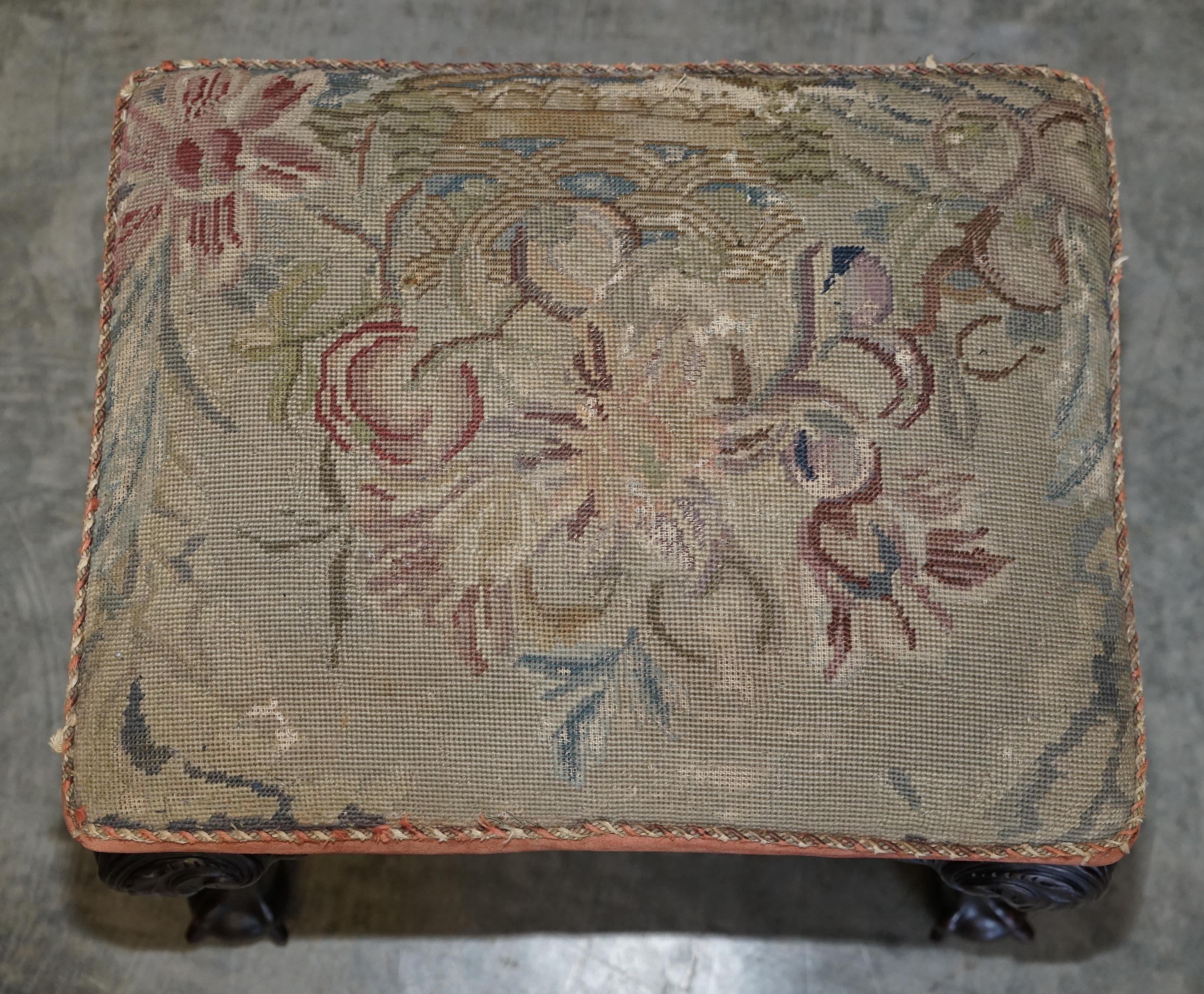 clawfoot stool