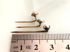 Antique Victorian 1880s "Set of 3" Tie Pins