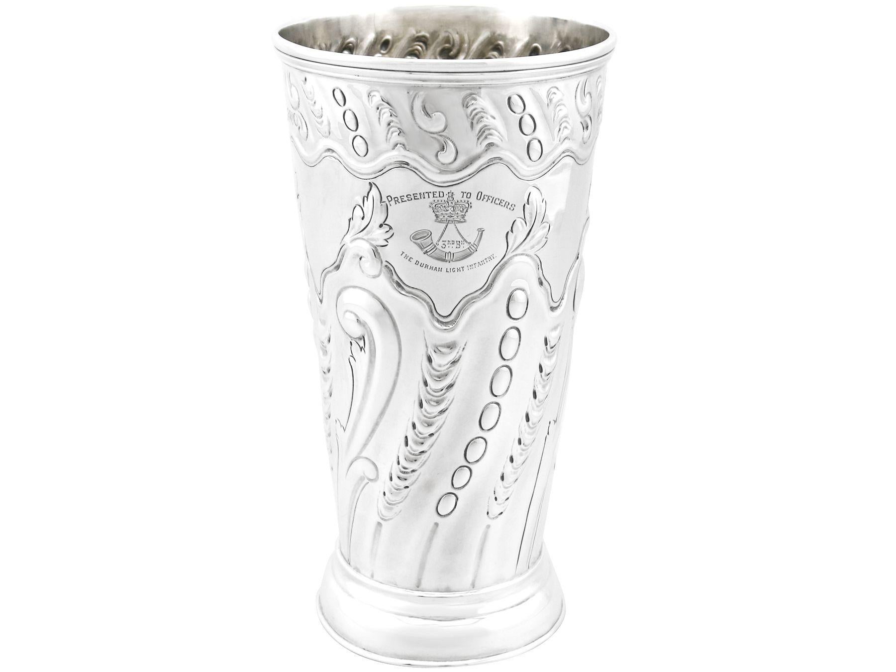 silver vase antique