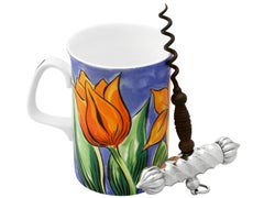 Sterling Silver Antique Victorian 1890 Corkscrew