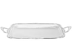 Atkin Brothers Antique Victorian 1895 Sterling Silver Tray