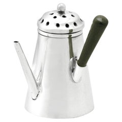 Antique Victorian 1899 English Sterling Silver Novelty Pepper Pot