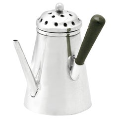 Antique Victorian 1899 English Sterling Silver Novelty Pepper Pot