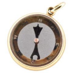 Antique Victorian 18ct Gold Compass Pendant