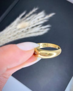 Antique Victorian 18ct Gold Ruby & Diamond Boat Shaped Ring